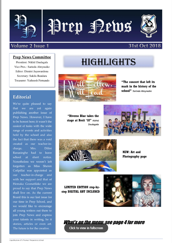 Prep News 2018 – Term 3